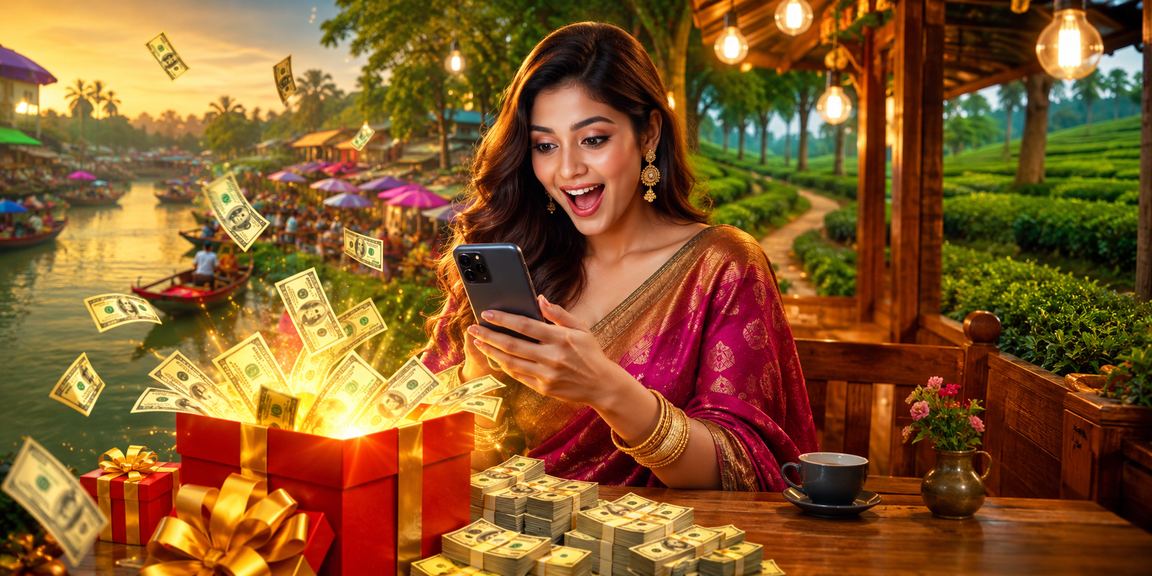 বরিশালে মোবাইল ক্যাসিনো খেলা